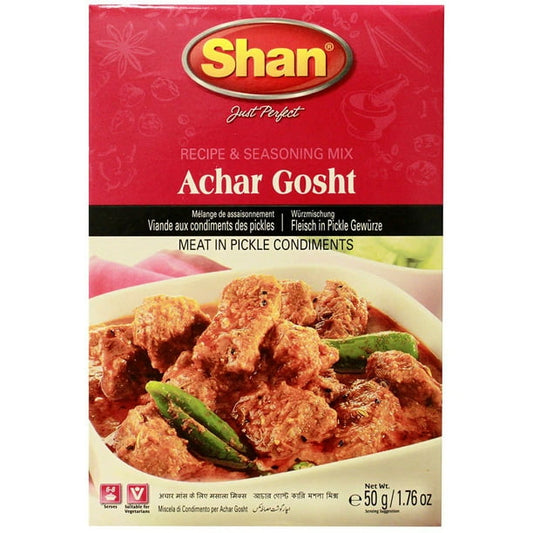 Shan Achar Gosht Recipe and Seasoning Mix, 50 g