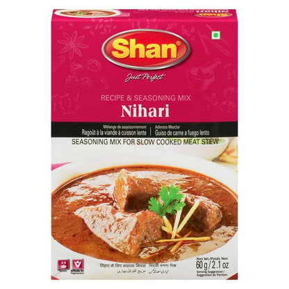 Shan Nihari Recipe and Seasoning Mix, 60 g