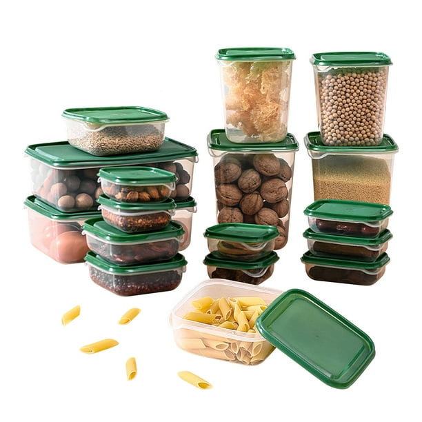 LSLJS 17 Piece Set Airtight Cereal Storage Container With Lids