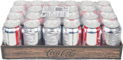 Coca Cola - Diet Coke, 355ml Can, Pack of 24