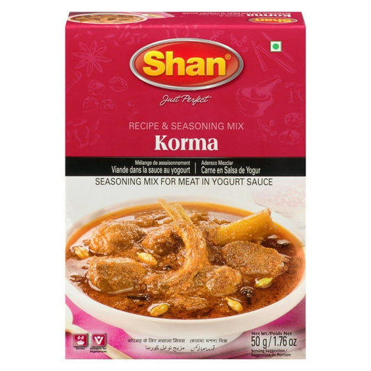 Shan Korma Recipe and Seasoning Mix, 50 g