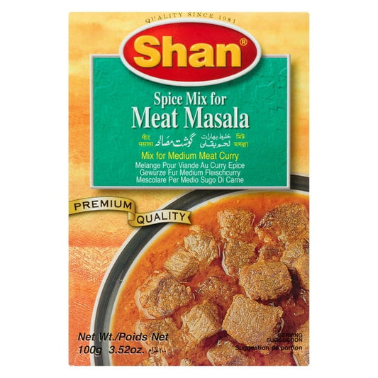 Shan Meat Masala Recipe and Seasoning Mix, 100 g