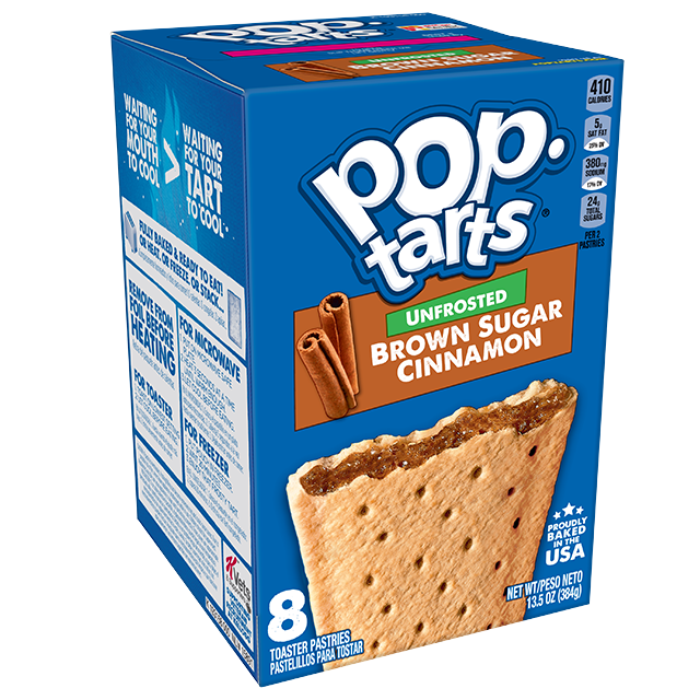 Unfrosted Brown Sugar Cinnamon Pop-Tarts