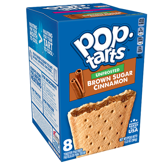 Unfrosted Brown Sugar Cinnamon Pop-Tarts