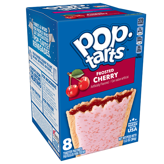 Frosted Cherry Pop-Tarts