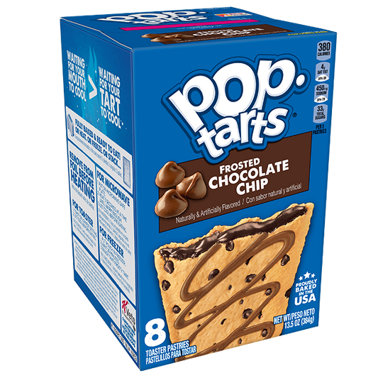 Frosted Chocolate Chip Pop-Tarts